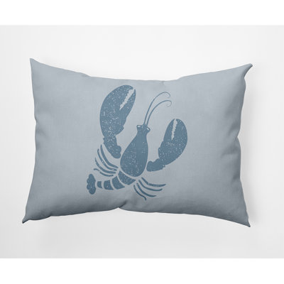 Housse de coussin et insert Lobster Coastal