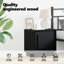 Bedside Cabinet With 44 X 34.5 X 45 Cm Engineered Wood-1413377918