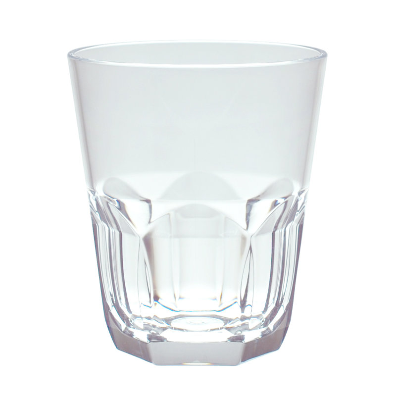 Rosaura 15 oz. Verre à whisky en acrylique, Transparent