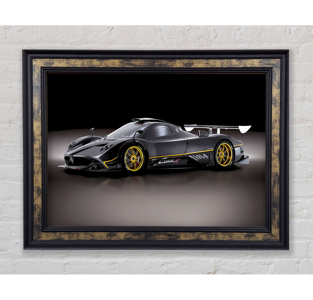 Zonda Black Beauty - Einzelner Bilderrahmen Kunstdrucke