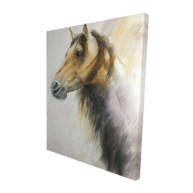 Toile de cheval sauvage | Superbe décoration intérieure pour les amoureux des animaux