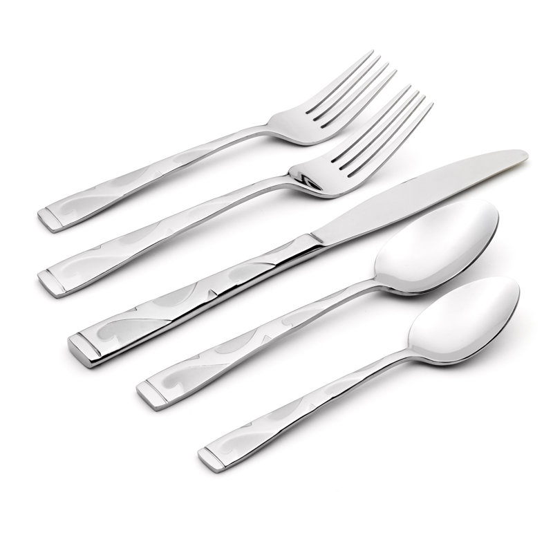 Tuscany 45 Piece Everyday Flatware Set