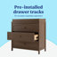 Commode 3 tiroirs avec plateau à langer Olivia-117807470