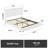 Bocar Standard Platform Bed-170009323-170009322