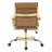 Naudain Leather Office Chair – Modern Executive Swivel Task Chair with Wheels, Adjustable Height & Padded Arms for Desk or Conference Room-58177231