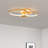 Arlyss 3-Light 21.7" Simple Circle LED Semi Flush Mount-1124389707
