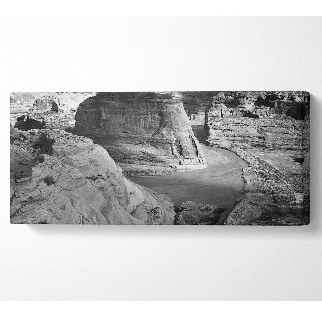 Ansel Adams Canyon De Chelly Arizona B N W - Kunstdrucke auf Leinwand