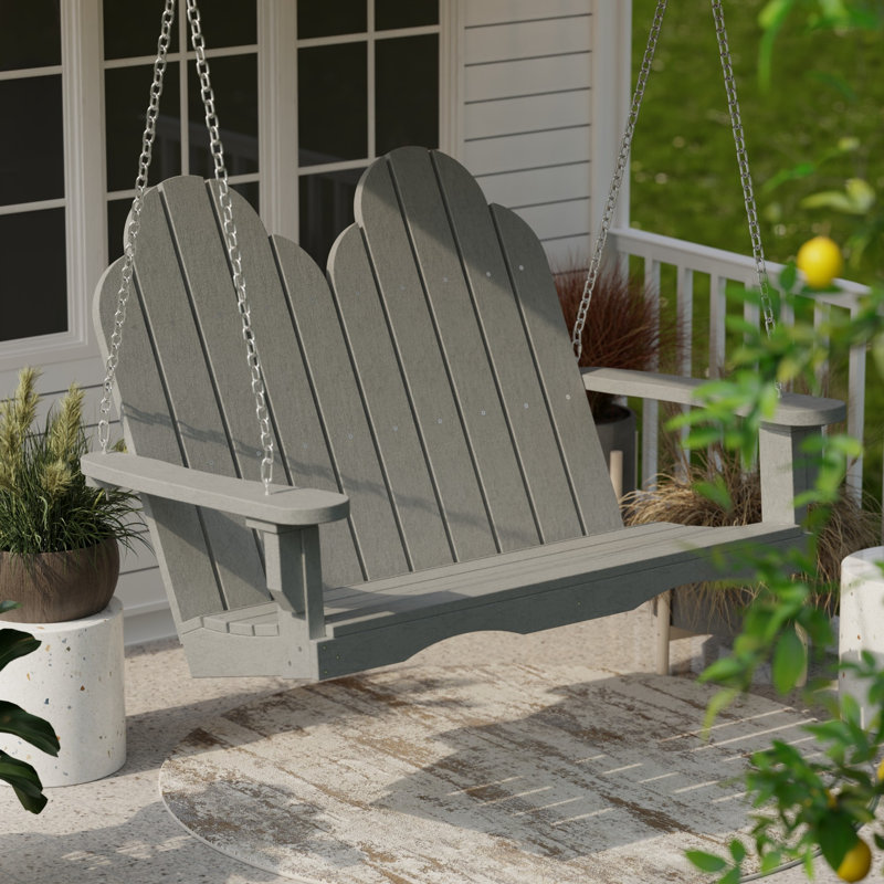Balancelle classique Adirondack, Gris clair