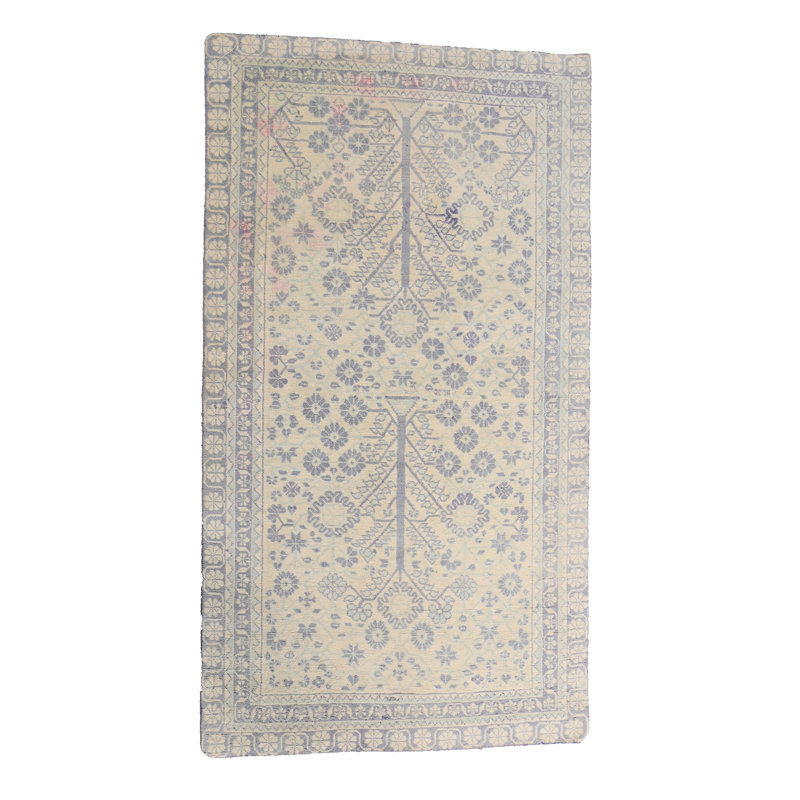 One-of-a-Kind 3'6" X 6'3" Hand Knotted Area Rug