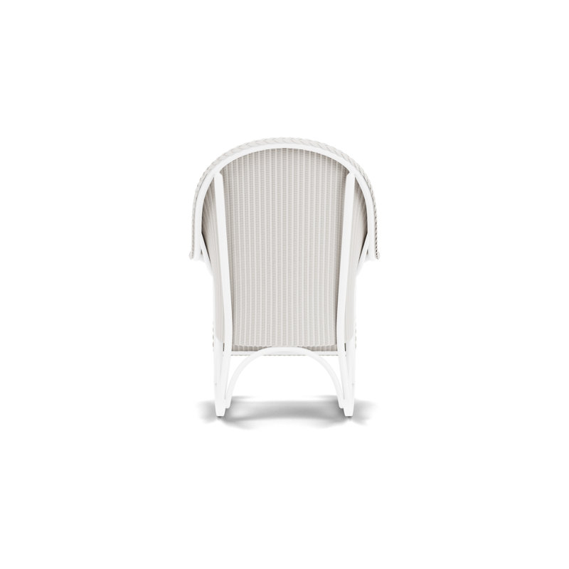 Universal Loom Accessories Outdoor Rocker Chair, White, Leeds Light Blue