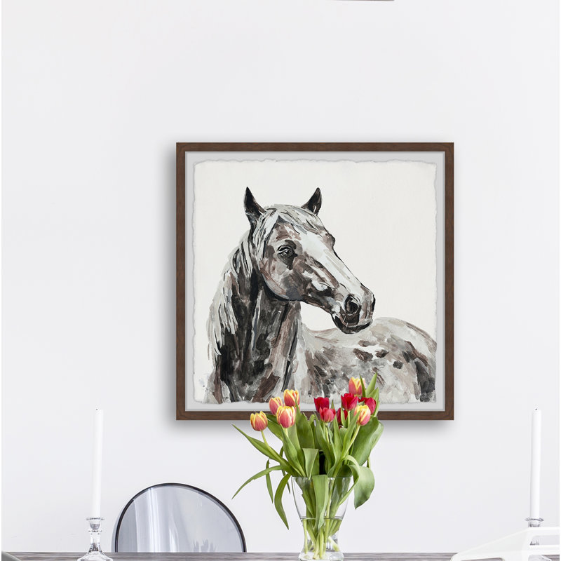 Sierra 1 Piece Single Picture Frame Painting, 61cm H x 61cm W x 3.81cm D