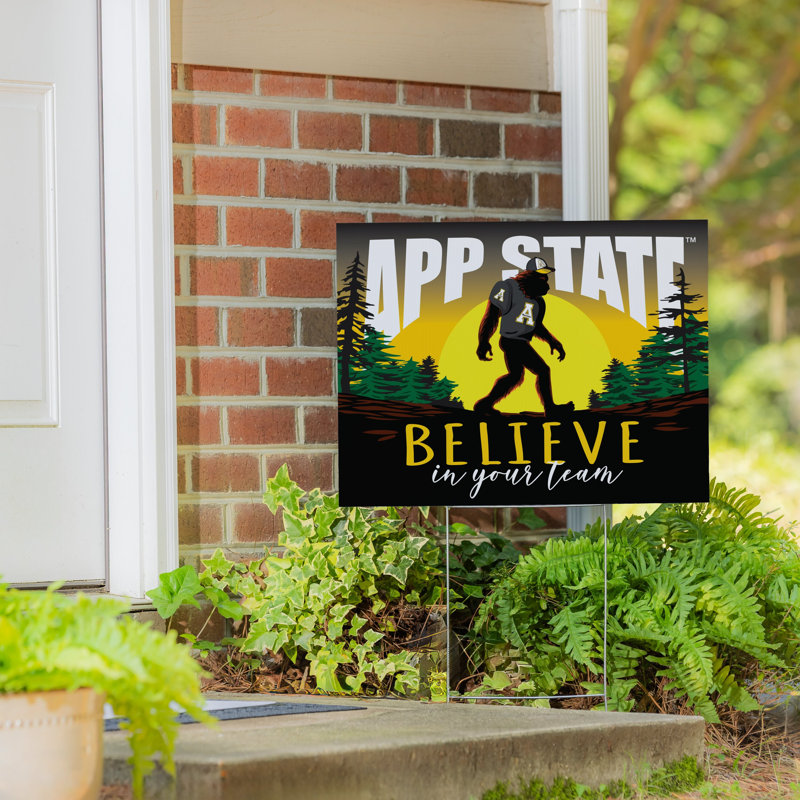 Enseigne de cour de l'Université Appalachian State, Bigfoot