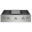 Monogram 36" Professional Gas Rangetop With 4 Burners And Griddle