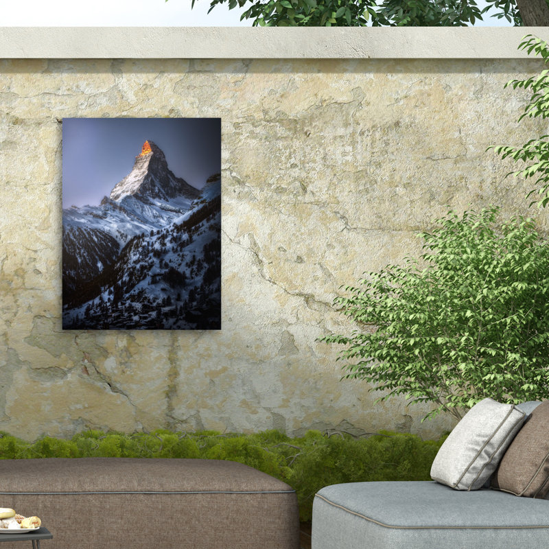 Timo Heinz  Matterhorn Outdoor  Canvas, 14" H x 19" W