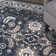 Tapis oriental bleu foncé / gris Arthur