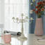 Bougeoir de table en acier inoxydable