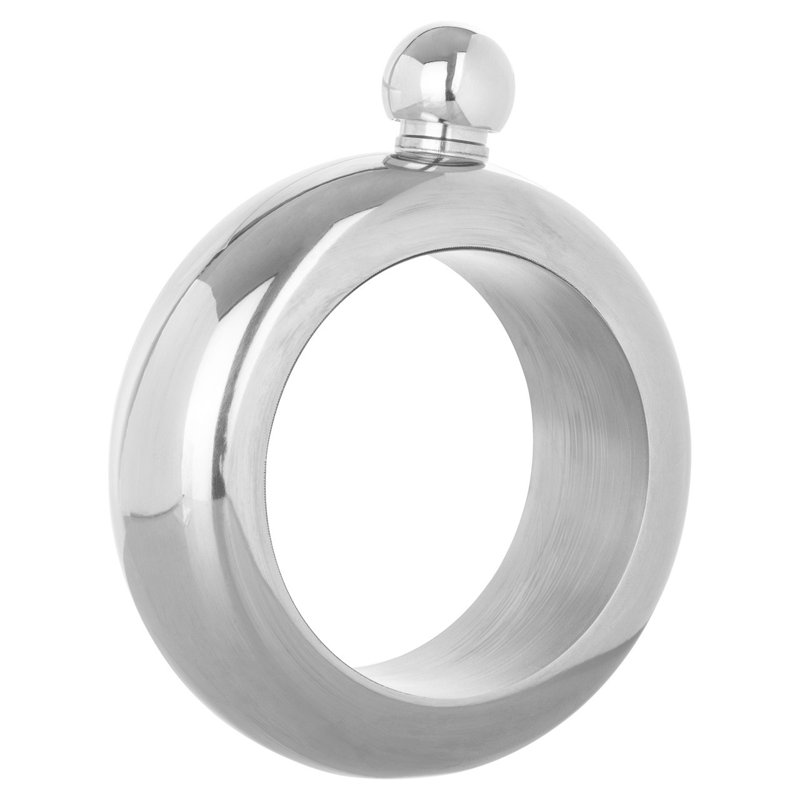 Anania Stainless Steel Ashtray, Silver
