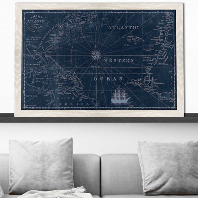 " Sailing Map " by Dan Meneely
