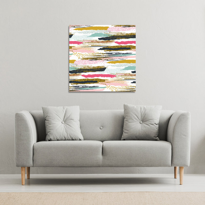 No Title by Andrew Lee - Wrapped Canvas Print