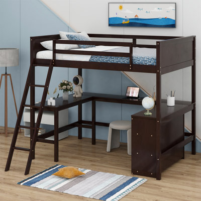 Joselen Kids Full Loft Bed