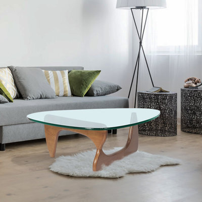 Bortola Glass Top Single Coffee Table
