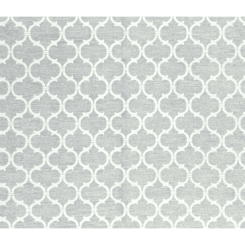 Tapis marocain en coton noué à la main brun / beige