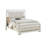 Elegant Tufted Bed Frame with Integrated LED Lighting