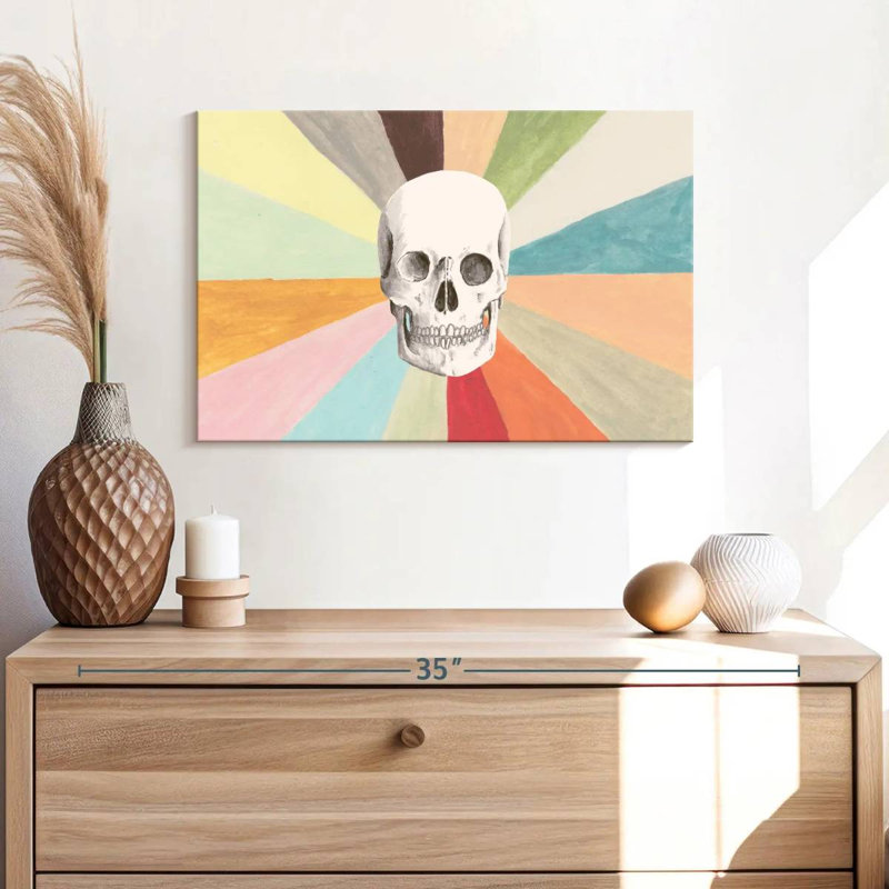 Kerner Skull Is Cool, 16" H x 24" W