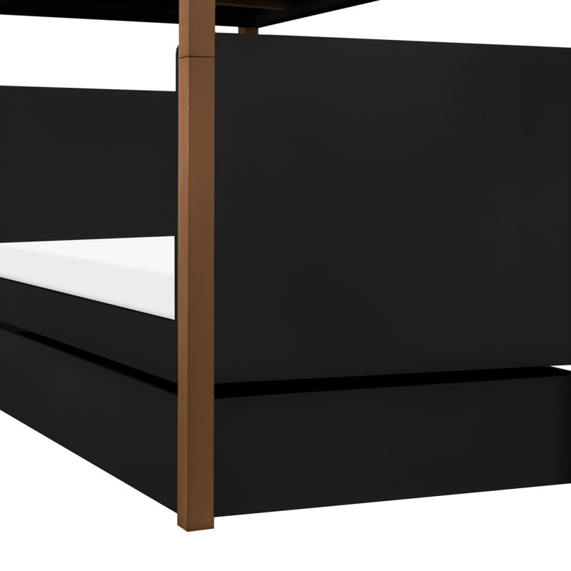 Tiptoe Universal Storage Trundle Unit, Black