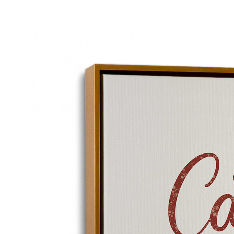 Candy Cane Lane, ensemble de 2 impressions sur toile, Or poli, Impression encadrée sans passe-partout, H 33 po x l 98 po