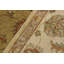 Tapis oriental vert en laine noué à la main 9 pi 1 po x 11 pi 10 po Baccio