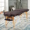 Table de massage 2 lits de massage pliables et larges lits de massage réglables en hauteur