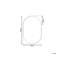 Bergeson Metal Flat Wall Mirror