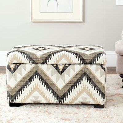 Maiden Upholstered Polyester Blend Storage Ottoman