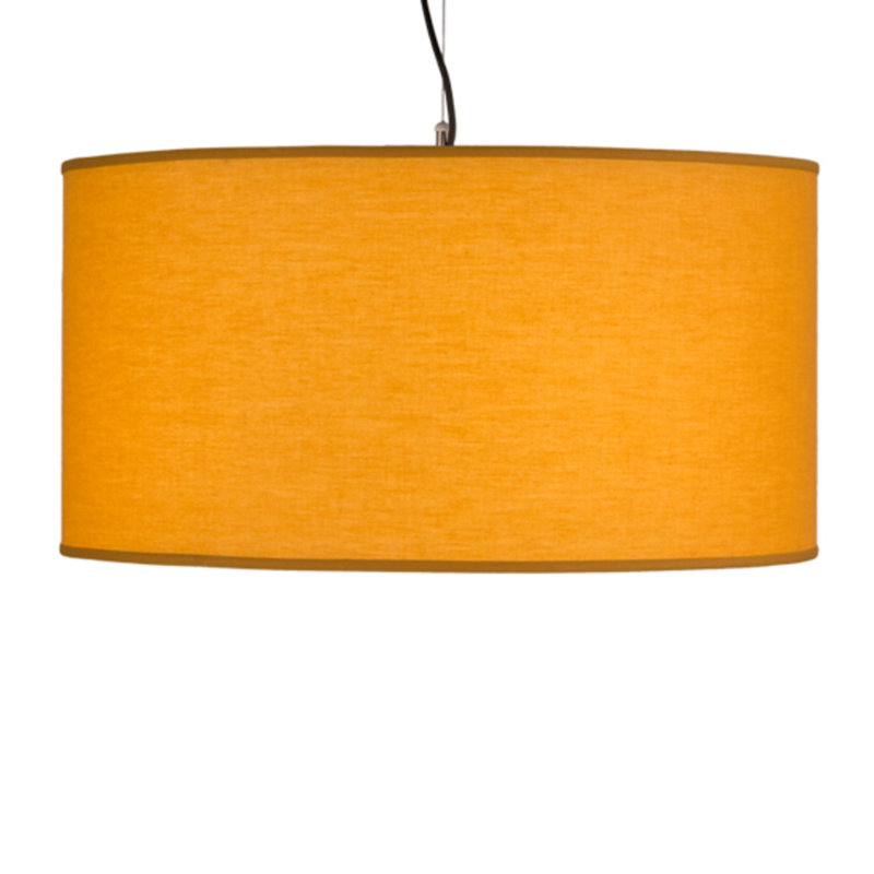 Cilindro 4 - Light Chandelier, 19" H x 27" W x 27" D, Vintage Gold Textrene