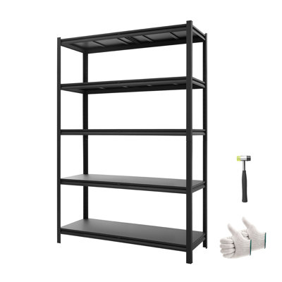 123 cm W Steel Shelving Unit