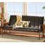 Gatsas 3 Seater Faux Leather Sofa-145809014