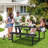 Kutlay 4 - Person Metal Patio Dining Set with Rectangular Table-36467032