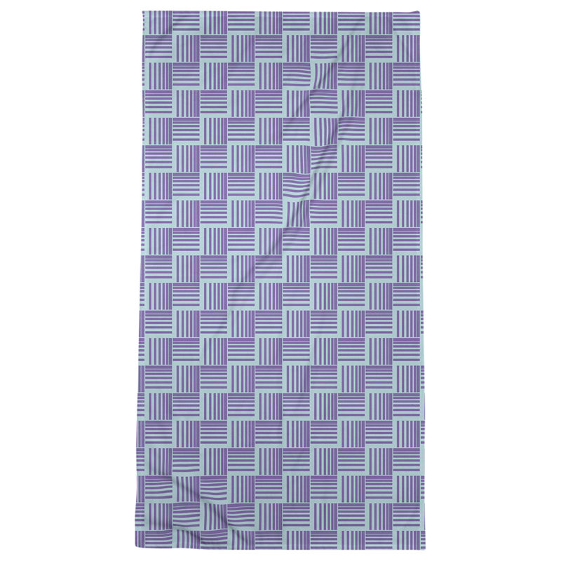 Jaya Bath Towel, Grape/Maya