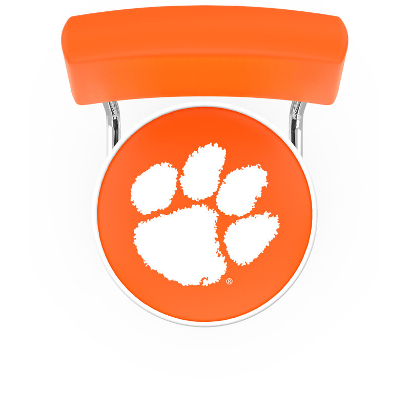 NCAA 30" Swivel Bar Stool, Clemson