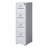 Narrow File Cabinet With 4 Drawers, Metal Vertical File Cabinet With Lock For Office Home-313632721