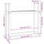 Firewood Rack 110x35x108.5 cm Solid Wood Pine-92590475