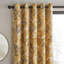 Abbotsley Leaf Print Eyelet Curtains-61771131