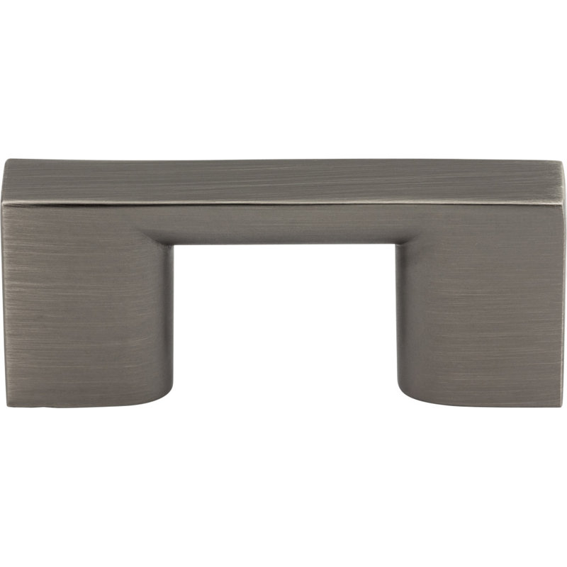 Sutton Bar Pull, Brushed Pewter, 3 3/4"