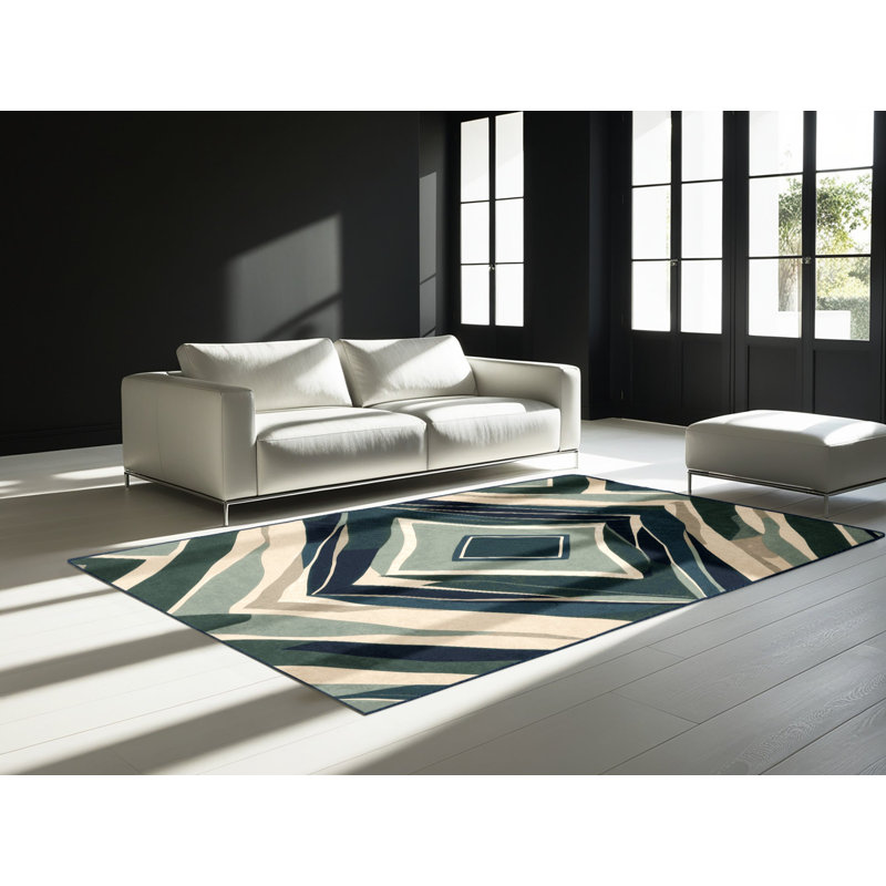 Tapis Cosmic Echo, Carré 7 pi