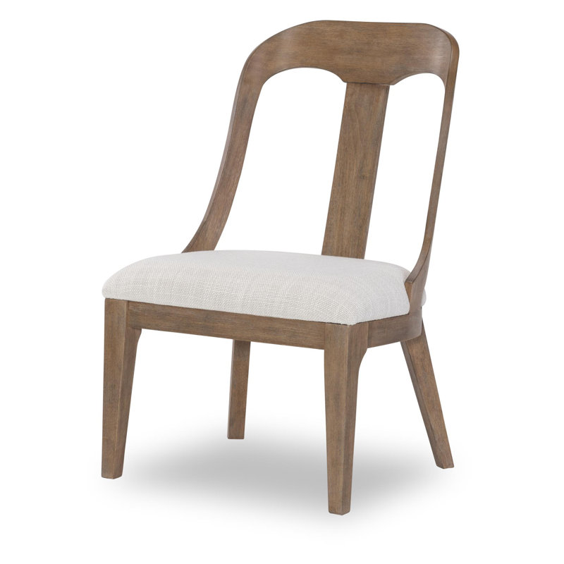 Chaise d'appoint rembourrée en tweed de 22 po Harmony, Brun