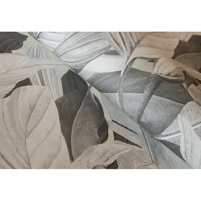 Panneau mural à 4 panneaux de la collection Tropical L 8,8 pi x l 110,2 po, Amande
