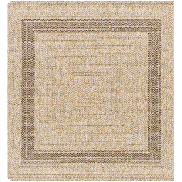 Beachcrest Home™ Sonali Round Solid Color Machine Woven Polypropylene ...