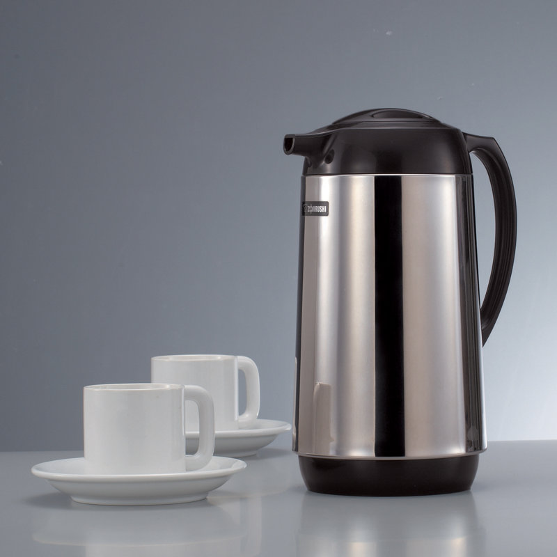 Silver Stainless Steel 1 Liter Thermal Carafe