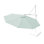 Ceylon Fabric and Powder Coated Aluminum Replacement Canopy for W Umbrellas